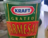 A picture of step 1 of Parmy cheese bread.