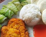 Foto langkah ke 4 dari resep Chicken Katsu Isi Keju Mozarela.