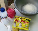 Foto langkah ke 1 dari resep Es Krim Homemade Buah Naga.