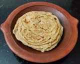 கோதுமை மாவு பரோட்டா ரெசிபி ஸ்டேப் 6 புகைப்படம்