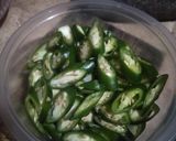 Foto langkah ke 2 dari resep Tempe Santan Cabe Ijo.