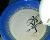 Foto langkah ke 5 dari resep Bolu Kukus Semangka Ala-Ala (1 Telur, SP, No Soda).