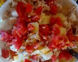 Foto del paso 5 de la receta: Ensalada de arroz con pollo y verduras