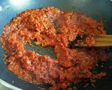 A picture of step 7 of Bengali style tamatar ki chutney.
