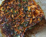Gambar langkah 4 resipi Lontong goreng.