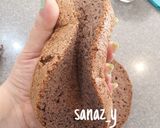 عکس مرحله 6 از دستور کیک اسفنجی شکلاتی (بدون بکینگ پودر و روغن)