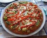 A picture of step 6 of Instant Gluten-Free Focaccia.