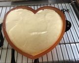 Une image de l'étape 2 de Flan pâtissier « st valentin » sans pâte.