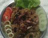Foto langkah ke 7 dari resep Nasi Kebuli dengan bumbu instan.
