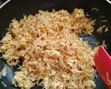 A picture of step 12 of Baked palak paneer rice.