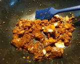 A picture of step 3 of Easy green beans, surimi and tofu stir fry.