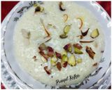 A picture of step 8 of Samak Rice Kheer (Barnyard Payasam).