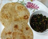 A picture of step 6 of Barley Flour Paratha.