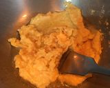 A picture of step 2 of Moong Dal Modak.