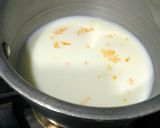 A picture of step 5 of Kinnow kheer.