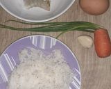 Foto langkah ke 1 dari resep 25. Bola bola telur MPASI 16 bulan.