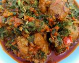 A picture of step 1 of Daddawa soup.