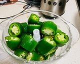Foto langkah ke 3 dari resep Diced Beef Jalapeño (Resep No. 104).