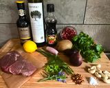 A picture of step 1 of Bursa Fig and Biftek Salad.