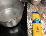 Foto del paso 4 de la receta: Tagliatellis con gambas y espinacas