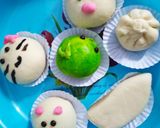 Foto langkah ke 4 dari resep Bakpao isi coklat dan selai kcng merah.