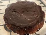 Bizcocho de nutella con glaseado