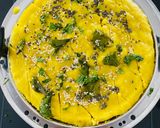 A picture of step 14 of Dhokla.