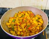 A picture of step 11 of Veg Macaroni.
