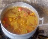 Une image de l'étape 19 de Sauce graines avec pâte de bœuf 😋 et poisson fumé mérou 🩷.