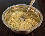 A picture of step 2 of Sausage, Cheese and Jalapeño Quiche.
