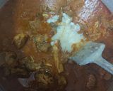 A picture of step 4 of Mutton khichra.