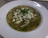 Foto del paso 8 de la receta: Sopa tailandesa picante de pollo y champiñones