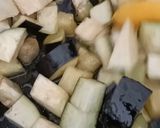 Foto del passaggio 3 della ricetta GNOCCHI DI MELANZANA COTTI NEL SUGO DI POMODORO E BASILICO 😋🍆