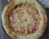Foto langkah ke 8 dari resep Pizza Teflon (Chicken Butter Garlic).