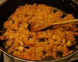 A picture of step 5 of Japanese Style Ketchup Chicken Rice.