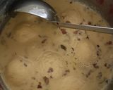 A picture of step 1 of Rasmalai Cake (mother's day special).