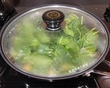 A picture of step 4 of Spinach Frittata.