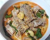 Foto langkah ke 7 dari resep Gulai Nangka Iga Sapi.