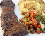 Foto del paso 4 de la receta: Entrañas y papas express a la parrilla con criollita