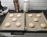 Komló kovászos házi hamburger zsemle recept fázis 6 fotója