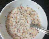 A picture of step 3 of Mexican rice cheez balls with desi twist.