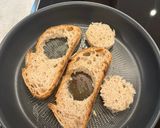 A picture of step 1 of Egg in the hole.