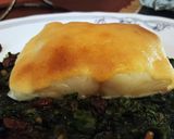 Foto del paso 7 de la receta Bacalao confitado a la muselina de ajo