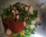 A picture of step 9 of Riceveg manchurian.
