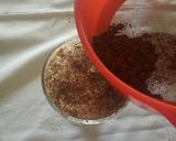 Gambar langkah 4 resipi Chesekut Tiramisu.