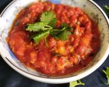 A picture of step 4 of Roasted Tomato Bharta.