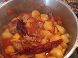 Carne con patatas