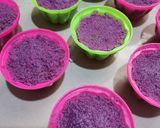 Foto langkah ke 5 dari resep Kue Putu Rasa Taro.