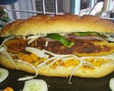 सबवे स्टाइल सूजी बर्गर (Subway style suji Burger recipe in Hindi) रेसिपी चरण 15 फोटो