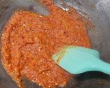 A picture of step 5 of Nepali style Aloo Dum with Chiwda /Poha/ Flattened rice.